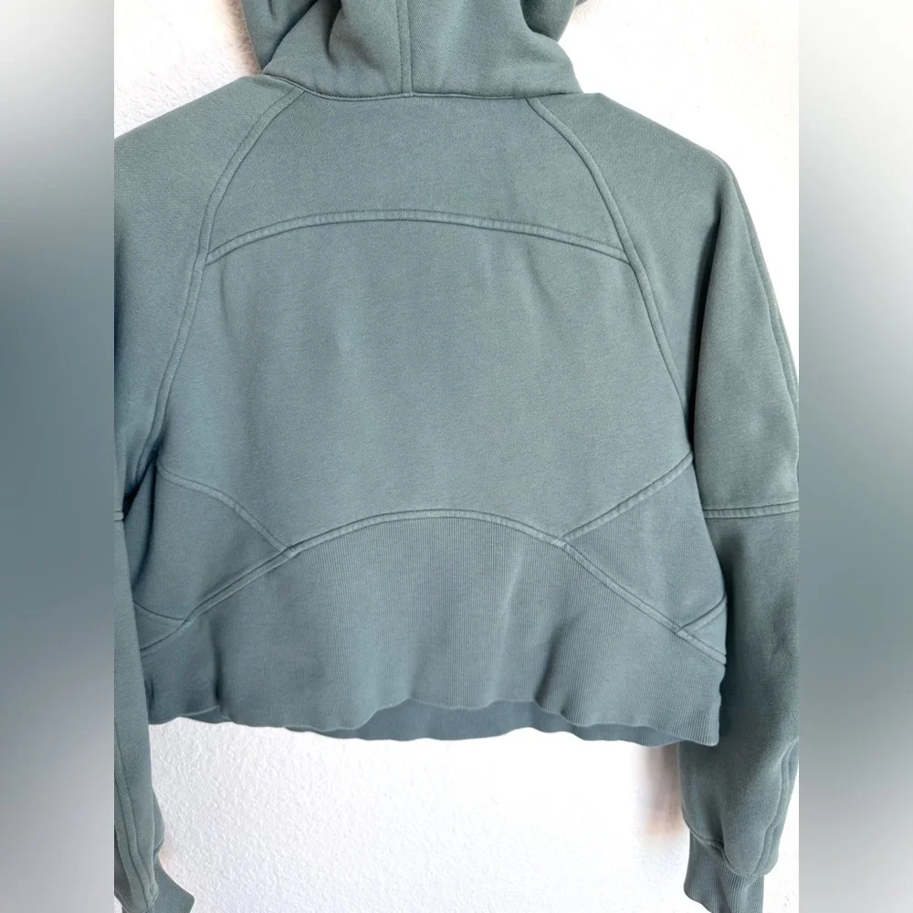 Lululemon Scuba Oversized Half-Zip Hoodie‎ Crater Blue / Gold SIZE XS/S